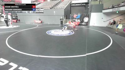 84 lbs Cons. Semis - Shane Graybill vs Radamir Semionov