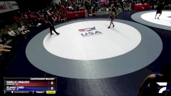 100 lbs Round 4 (16 Team) - Lily Dizon, SJWA-GR vs Navjot Waraich, MDWA-GR