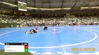 52 lbs Round Of 16 - John Wiatr, Region Wrestling Academy vs Julian Campos, SoCal Hammers