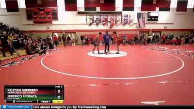 154-168 lbs Round 2 - Federico Apodaca, Unattached vs Kristian Guerrero, Ascend Wrestling Academy