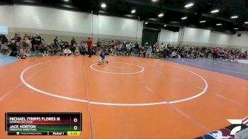 56 lbs 1st Place Match - Jace Norton, Predator Wrestling vs Michael (Tripp) Flores Iii, Spartan Mat Club
