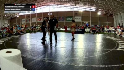 113 lbs Alessandro Camargo, New Jersey vs Kaden Haakinson, South Dakota