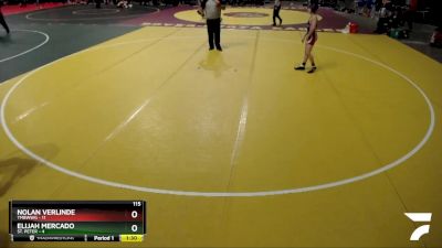 115 lbs Placement (4 Team) - Nolan Verlinde, TMBWWG vs Elijah Mercado, St. Peter