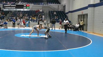 125 lbs Cons. Round 2 - Roberto Garcia, King vs Cooper Davis, UNC Pembroke