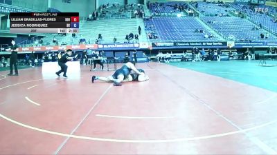 207 lbs Round 1 (16 Team) - Jessica Rodriguez, Doane vs Lillian Gradillas-flores, Southern Oregon University