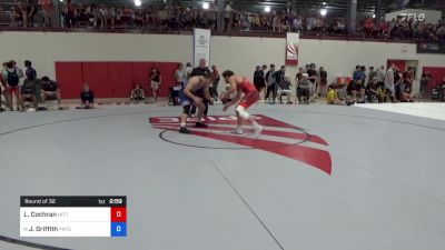 86 kg Round Of 32 - Lucas Cochran, Nittany Lion Wrestling Club vs Justin Griffith, Prtc