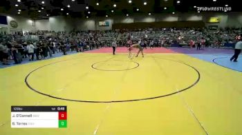 125 lbs Consi Of 8 #1 - Janesssa O'Connell, Southwest Washington Wrestling Club vs Gabriella Torres, Culver Mat Club