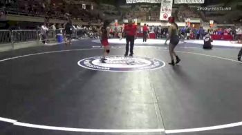 53 lbs Round 2 - Valeria Chavez, California vs Lilyana Balderas, Swamp Monsters Wrestling Club