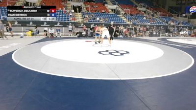 157 lbs Cons. Rd Of 64 - Maverick Beckwith, New York vs Ryan Dietrick, Tennessee