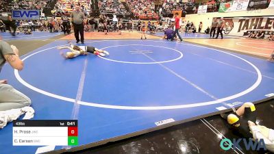 43 lbs Consi Of 8 #1 - Hunter Prose, JWC vs Cutter Carson, Salina Wrestling Club