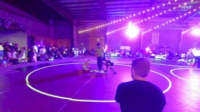 55 lbs Consolation - Jaxson Patterson, Hays Wrestling Club vs Dristan Perry, Carlsbad Combat WC