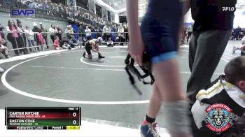 96 lbs Placement (4 Team) - Easton Cole, Missouri Outlaws vs Carter Ritchie, East Kansas Eagles Red