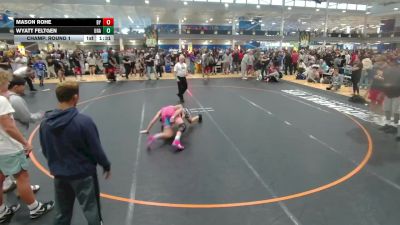 120 lbs Champ. Round 1 - Wyatt Feltgen, Unattached vs Mason Rohe, Unattached