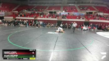 150 lbs Quarters & 1st Wb (16 Team) - Quincy Lynch, Austin Vandegrift vs Elijah Molinar, El Paso Eastwood