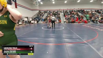 165 lbs Semifinal - Jacelynn Trejo, Comal Smithson Valley (Girls) vs Olivia Fischer, Killeen Ellison (Girls)