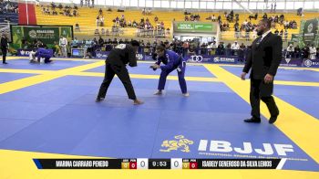 Isabely Generoso Da Silva Lemos vs Marina Carraro Penedo 2025 Brasileiro Jiu-Jitsu IBJJF