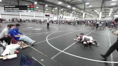 120 lbs Consi Of 4 - Nash Gillett, East Valley WC vs Traysten Fenner, Davis High School
