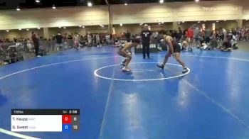 138 lbs Semifinal - Trey Kaupp, Sheldon Wrestling Academy Training 1 vs Sergio Sweet, Ground Up USA 1