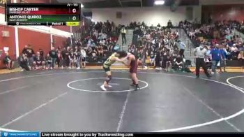 113 lbs Semifinal - Antonio Quiroz, SLAM Academy vs Bishop Carter, Pahrump Valley