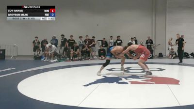 97 kg Cons. Rd Of 16 - Coy Raines, Husky Elite Wrestling Club vs Greyson Meak, Pennsylvania RTC
