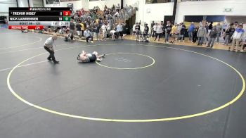 125 lbs Champ. Round 2 - Trevor Hisey, Indiana Tech vs Nick Lawrensen, Thomas More