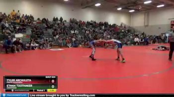138 lbs Semifinal - Tyler Archuleta, Fruita Monument vs Ethan Toothaker, Cedaredge