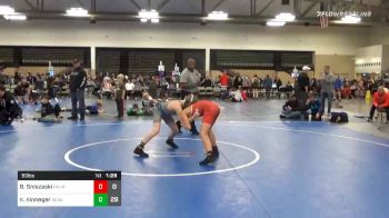 93 lbs Prelims - Bronek Sniszaski, Palmetto vs Noah Ninneger, Academy Strength MS