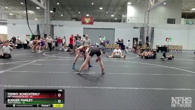 140 lbs Round 2 (6 Team) - Tommy Schechterly, Mat Assassins Black vs Budder Manley, Team Gotcha