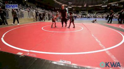 Quarterfinal - Rayden Lane, Midwest City Bombers Youth Wrestling Club vs Dozer Blakley, Pocola Youth Wrestling