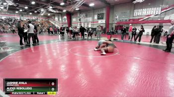 235 lbs Cons. Round 5 - Alexis Rebolledo, Walnut vs Jasmine Ayala, Orange Vista