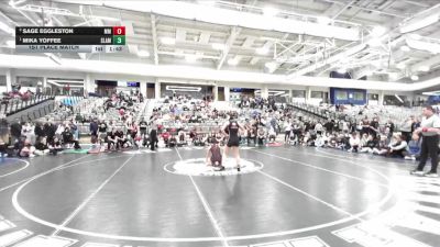 130 lbs 1st Place Match - Mika Yoffee, SLAM! NEVADA vs Sage Eggleston, Maple Mountain