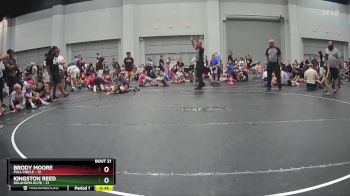 70 lbs Round 6 (8 Team) - Brody Moore, Full Circle vs Kingston Reed, Oklahoma Elite