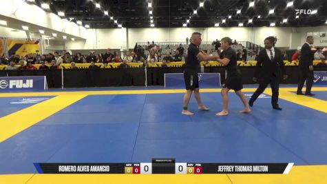Jeffrey Thomas Milton vs Romero Alves Amancio 2025 World IBJJF Jiu-Jitsu No-Gi Championship
