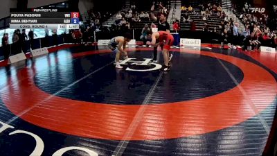 60kg Cons. Round 4 - Pouya Pasokhi, Victoria Wrestling Club vs Nima Behyari, Capilano Wrestling Club