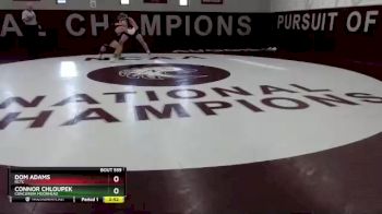 184 lbs Champ. Round 1 - Connor Chloupek, Concordia Moorhead vs Dom Adams, RCTC