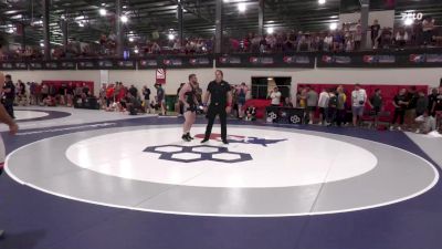 97 kg Champ. Round 2 - Kendrick Curtis, RTC South vs Christian Carroll, Wyoming Wrestling Reg Training Ctr