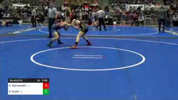 96 lbs Prelims - Knox Karnowski, Flint Hills vs Preston Scott, Lions Wrestling Academy