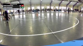 165 lbs Quarterfinal - Chris Crawford, Unattached vs Owen Segorski, Michigan State