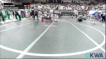 115 lbs Semifinal - Rhiley Coffey, Marlow Outlaws vs BRAYLEIGH COOPER, Shelton Wrestling Academy
