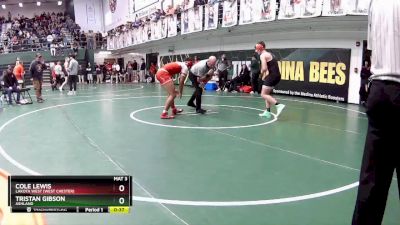 150 lbs Cons. Round 3 - Tristan Gibson, Ashland vs Cole Lewis, Lakota West (west Chester)