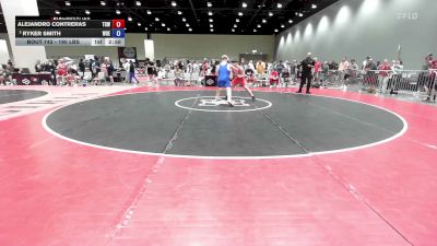 190 lbs Quarters - Alejandro Contreras, TCW vs Ryker Smith, Western Okie Elite