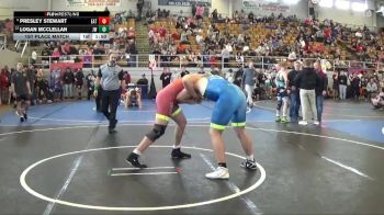 217 lbs 1st Place Match - Logan McClellan, Jv Warriors vs Presley Stewart, Eaton