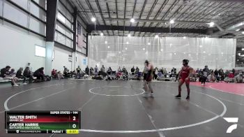 144 lbs Cons. Round 2 - Carter Harris, Battlefield High School vs Walter Smith, Granby WC