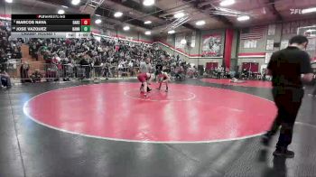 157 lbs Champ. Round 1 - Marcos Nava, Barstow vs Jose Vazquez, Banning