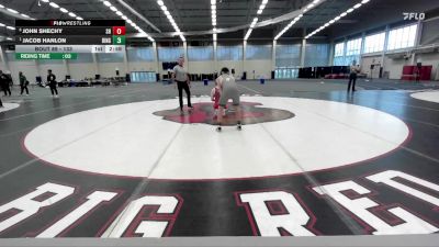 133 lbs Round 2 - Jacob Hanlon, Binghamton vs John Shechy, Sacred Heart