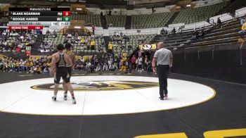 133 lbs Quarterfinal - Blake Boarman, Purdue vs Boogie Harris, Missouri
