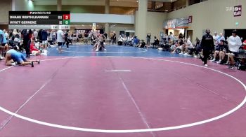 120 lbs 2nd Wrestleback (32 Team) - Wyatt Gernenz, Skull & Crossbones vs Dhanu Senthilkannan, Funky Boyz