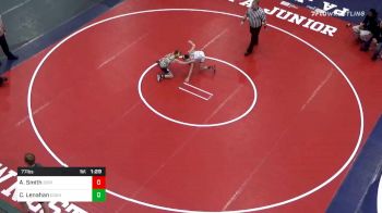 77 lbs Semifinal - Ayden Smith, Dieruff vs Connor Lenahan, Council Rock South