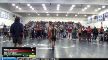 149 lbs Cons. Semi - Chris Anguiano, Neutral Grounds vs Melony Wiese, Hemet Youth Wrestling Club