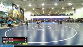 132 lbs Cons. Round 3 - Carson Evans, American Falls vs Nathan Booth, Lake City